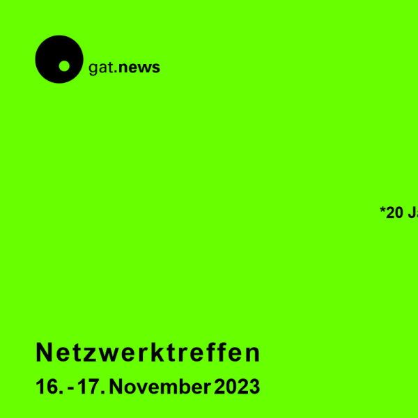 Einladung Netzwerktreffen 16.- 17. November GAT+
